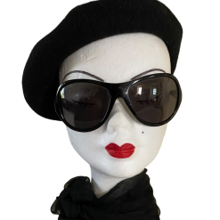 Vintage 90s  Black Mosquito Sunglasses