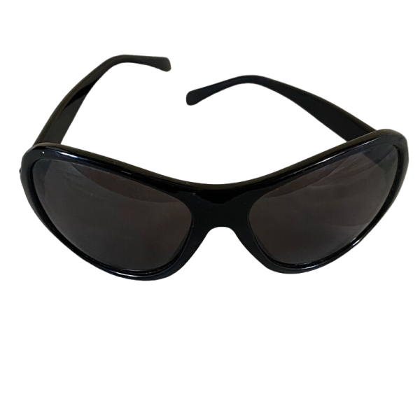 Vintage 90s Black Mosquito Sunglasses - Image 4
