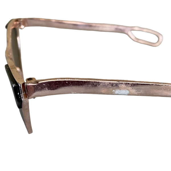 Vintage 80s Pink Metalic Sunglasses - Image 5