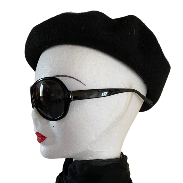 Vintage 90s Black Mosquito Sunglasses - Image 6