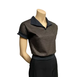 DARK GOLD & BLACK polo