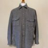 Men Vintage Wool shirt