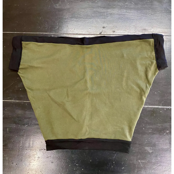 Green and Black Woman polo  size M - Image 7