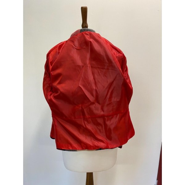 Red and Black Tartan Woman Jacket size S - Image 9