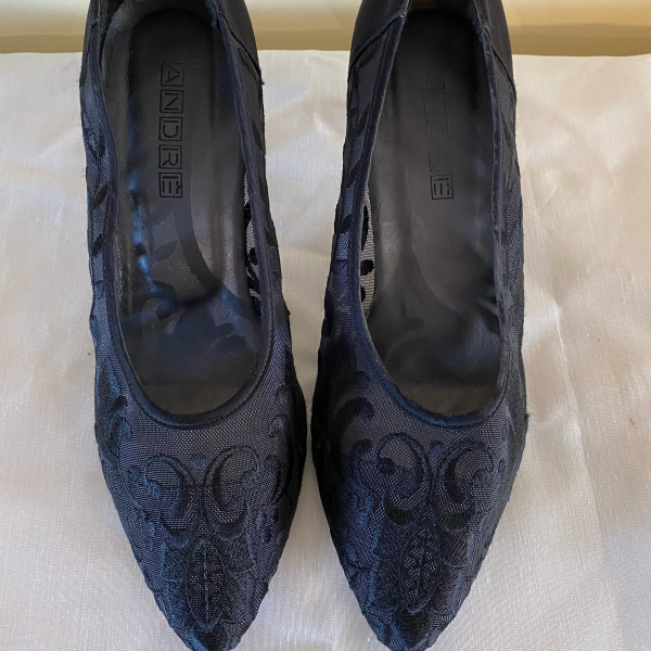 Vintage black shoes  size 39 FR - Image 9