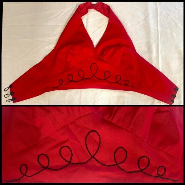 Red Summer Top size S/M - Image 2