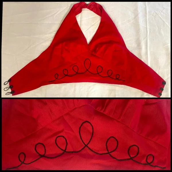 Red Summer Top size S/M - Image 2