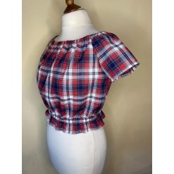 tartan top