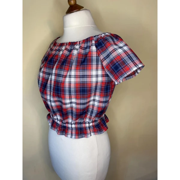 tartan top